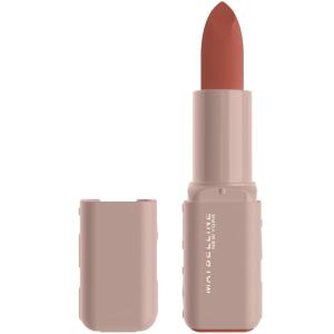 imageMAYBELLINE Serum Lipstick Hydrating Lip Makeup with 8HRs of Lip Plumping Moisture with Hyaluronic Acid  Oil Blend Hold The Door Midtone Mauve Matte008 SCUSE ME