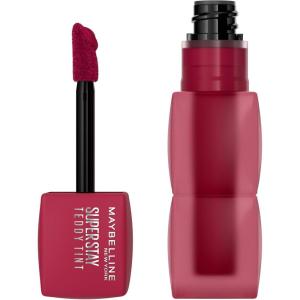 imageMAYBELLINE Super Stay Teddy Lip Tint Long Lasting Matte Lipstick for Up To 12HR Wear Endgame 1 CountWILD AT HEART