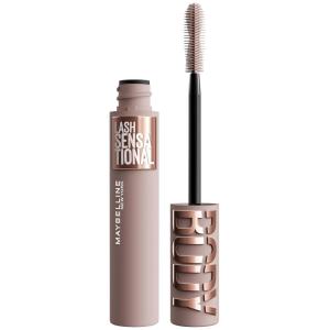imageMaybelline Lash Sensational Body Washable Mascara Volume and Length Formula for 24HR Lash Lift Smudge and ClumpResistant Blackest BlackBROWNISH BLACK