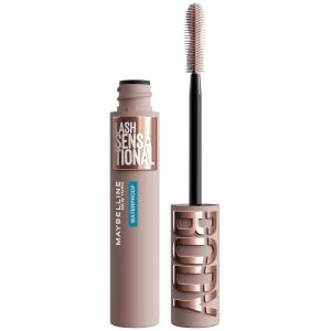 imageMaybelline Lash Sensational Body Washable Mascara Volume and Length Formula for 24HR Lash Lift Smudge and ClumpResistant Blackest BlackVERY BLACK WATERPROOF