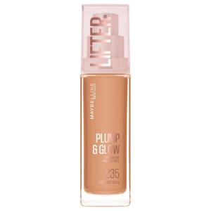 imageMaybelline Lifter Plump amp Glow Foundation Liquid Foundation with 2 Niacinamide  Hyaluronic Acid Plumping and Brightening Face Makeup 115 1 Count235 COOL
