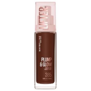 imageMaybelline Lifter Plump amp Glow Foundation Liquid Foundation with 2 Niacinamide  Hyaluronic Acid Plumping and Brightening Face Makeup 115 1 Count385 COOL